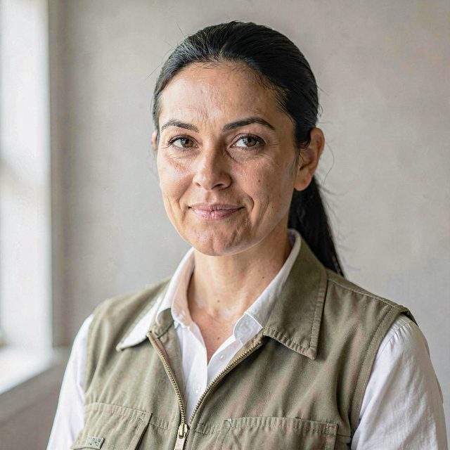 Retrato ilustrativo — La ingeniera Paula